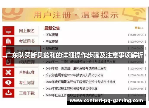 广东队买断贝兹利的详细操作步骤及注意事项解析