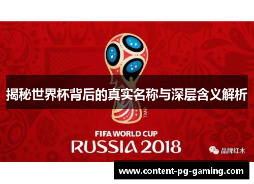 揭秘世界杯背后的真实名称与深层含义解析